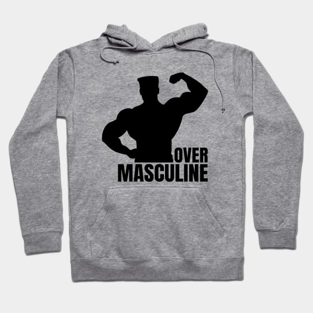 Over Masculine Hoodie by Craft With Me